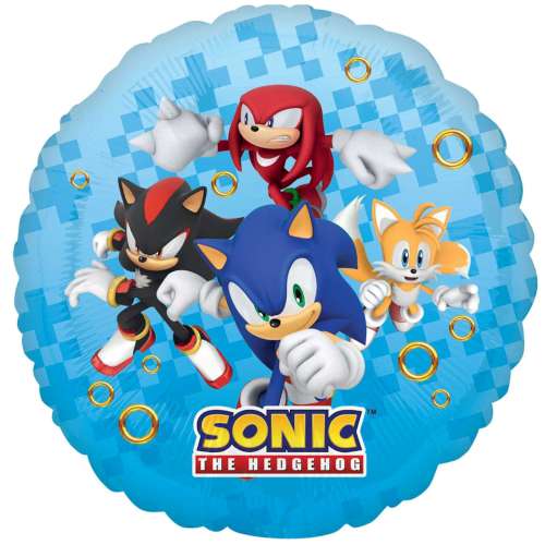 Sonic The Hedgehog Foil Balloon